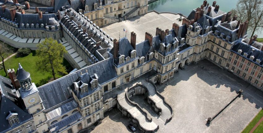 A Château de Fontainebleau: helikopteres élmény