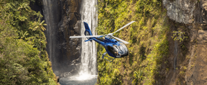 Helikopteres repülés Réunion felett