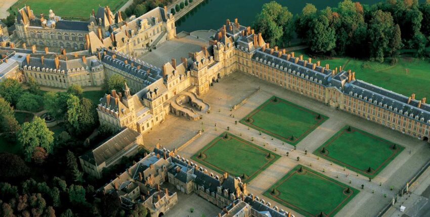 A Château de Fontainebleau: helikopteres élmény