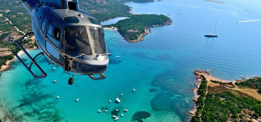 corsica transfert helicoptere