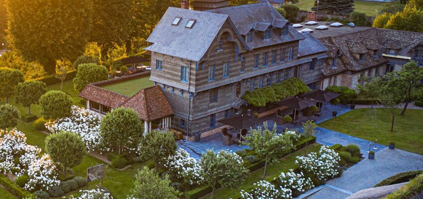 ferme saint simeon deauville helicoptere