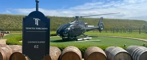 Helikopteres túra Olaszország nagy szőlőültetvényein