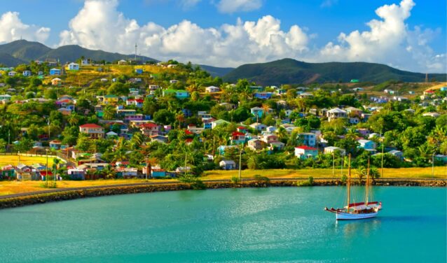 Antigua - Saint-Barthélemy: helikopteres transzfer