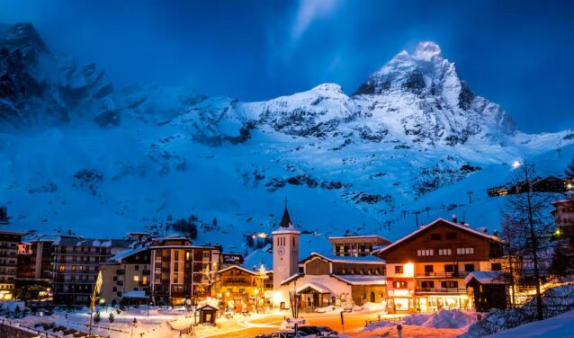 Milánó - Cervinia: helikopteres transzfer