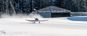 Genf - Megève: helikopteres transzfer