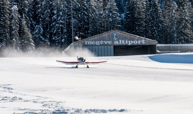 Genf - Megève: helikopteres transzfer