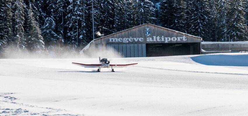 Genf - Megève: helikopteres transzfer