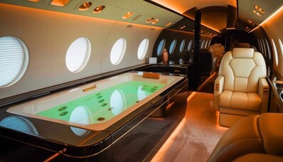 Pezsgőfürdő a fedélzeten és rendkívüli kényelem: a Bombardier Global 8000 a világ legrangosabb és leghatékonyabb üzleti repülőgépévé vált