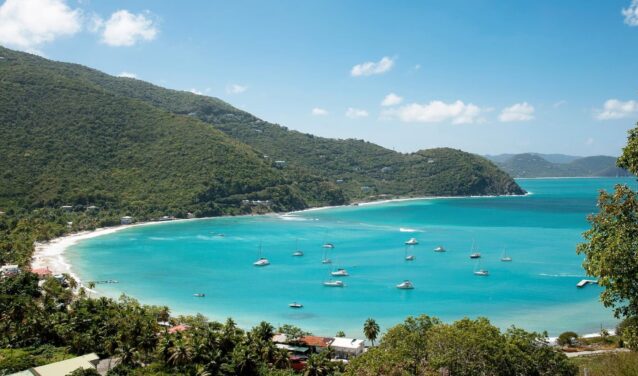 Saint-Thomas - Tortola: helikopteres transzfer