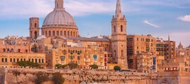 Valletta Málta : magánrepülőgép bérlés 